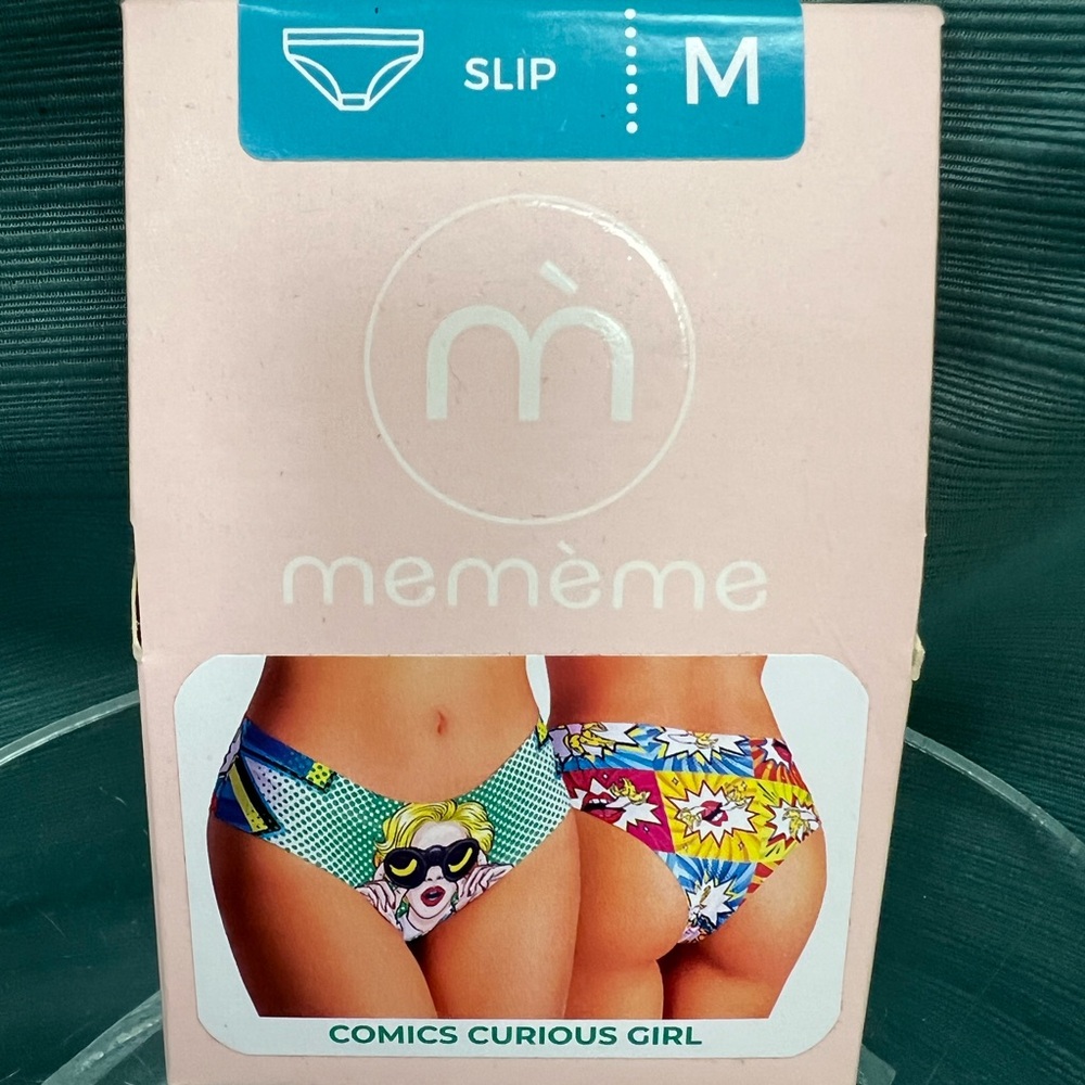 Mememe Comics Curious Girl Panties - Multicolor